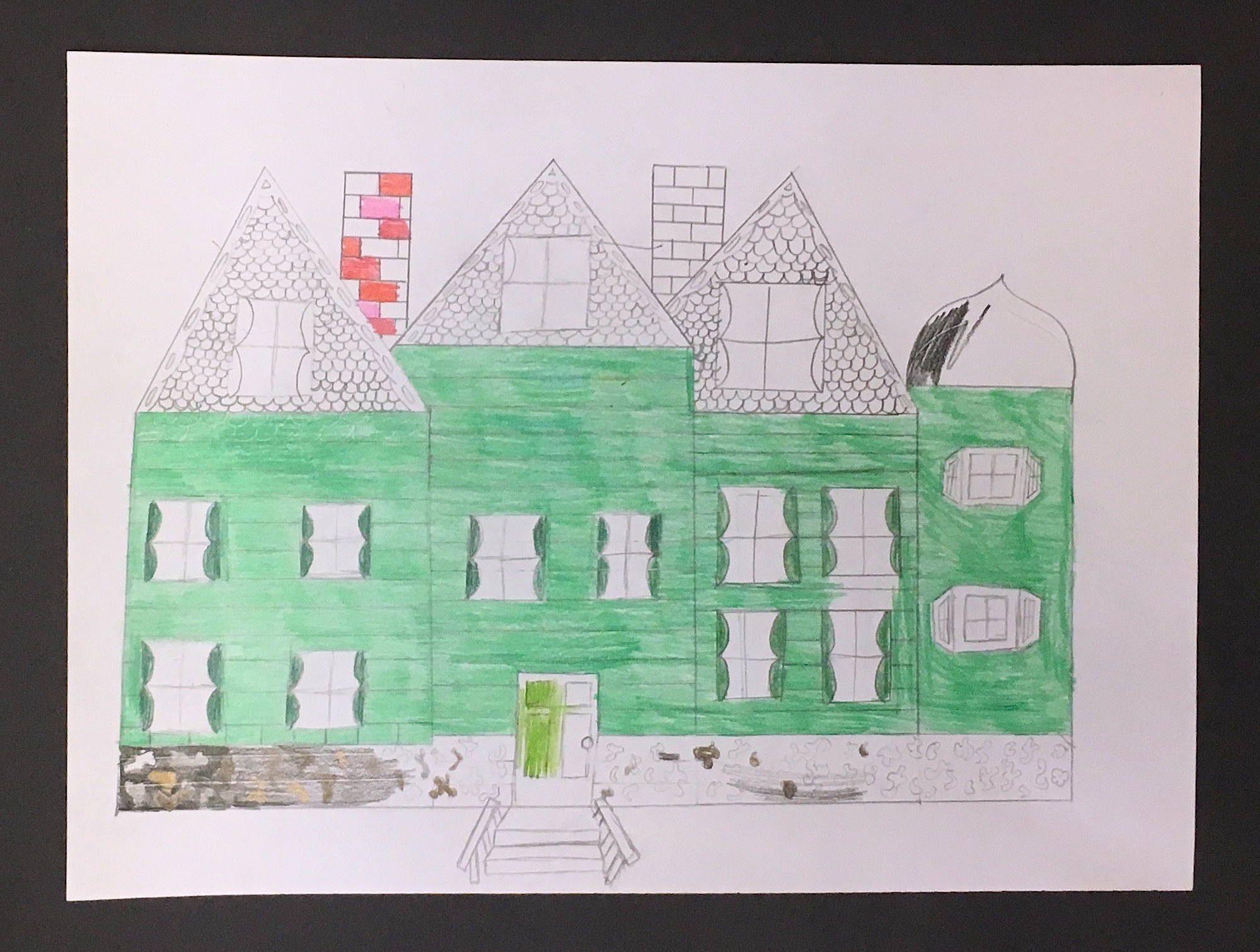 VICTORIAN ARCHITECTURE DRAWINGS! 4TH GRADE – Art With Mrs Filmore