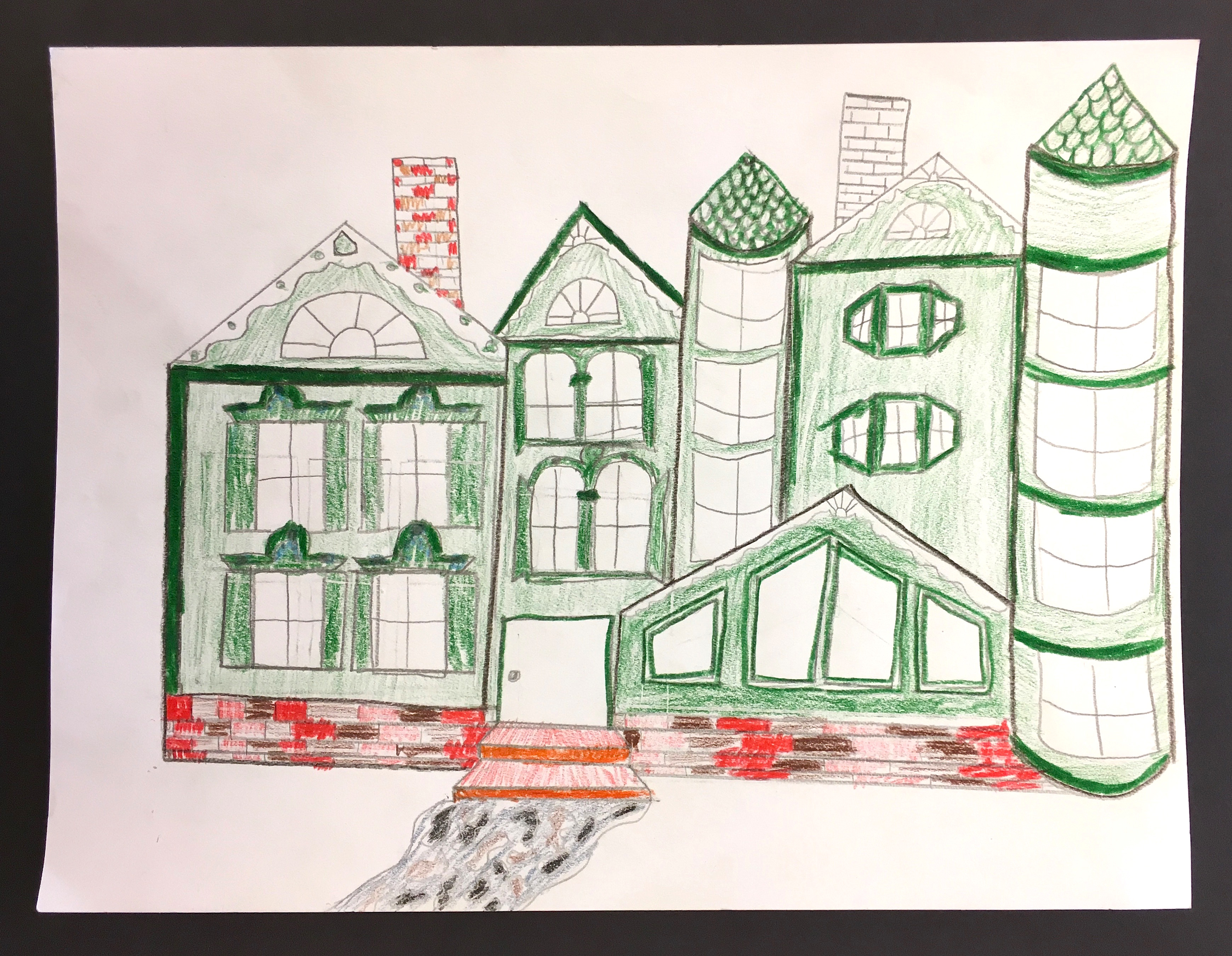 VICTORIAN ARCHITECTURE DRAWINGS! 4TH GRADE – Art With Mrs Filmore