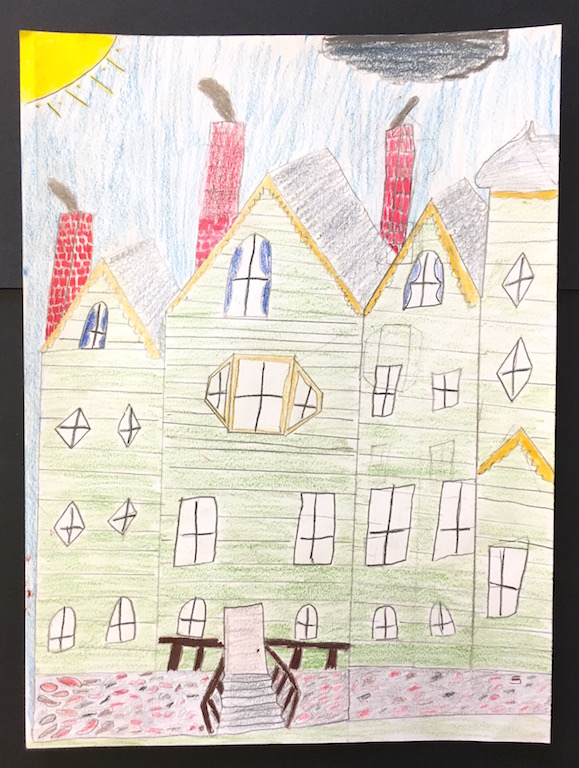 VICTORIAN HOUSES – 4TH GRADE – Art With Mrs Filmore