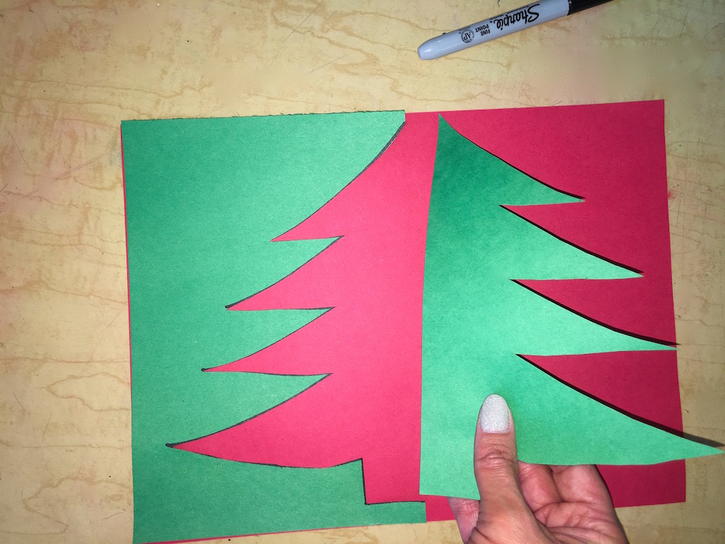 Cut Paper Trees – 4th Grade – Art with Mrs Filmore