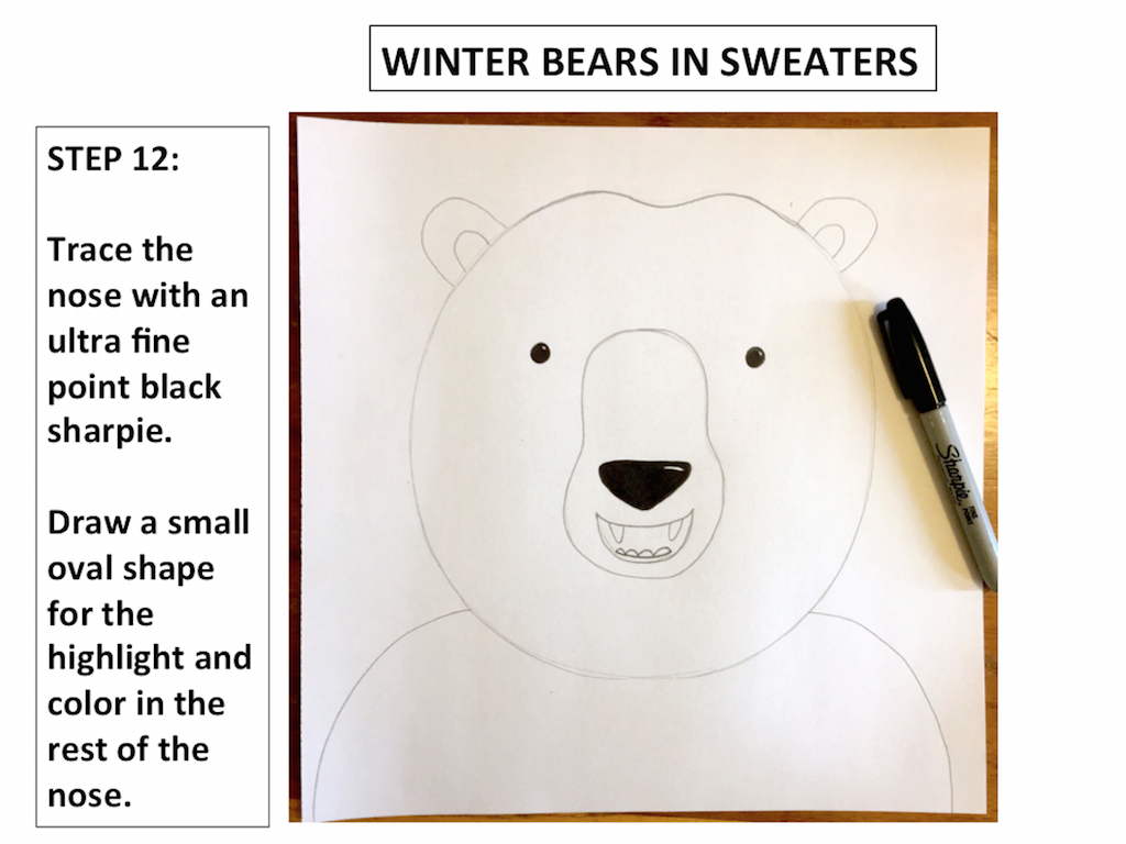 WINTER BEARS IN SWEATERS! -2ND GRADE- – Art with Mrs Filmore