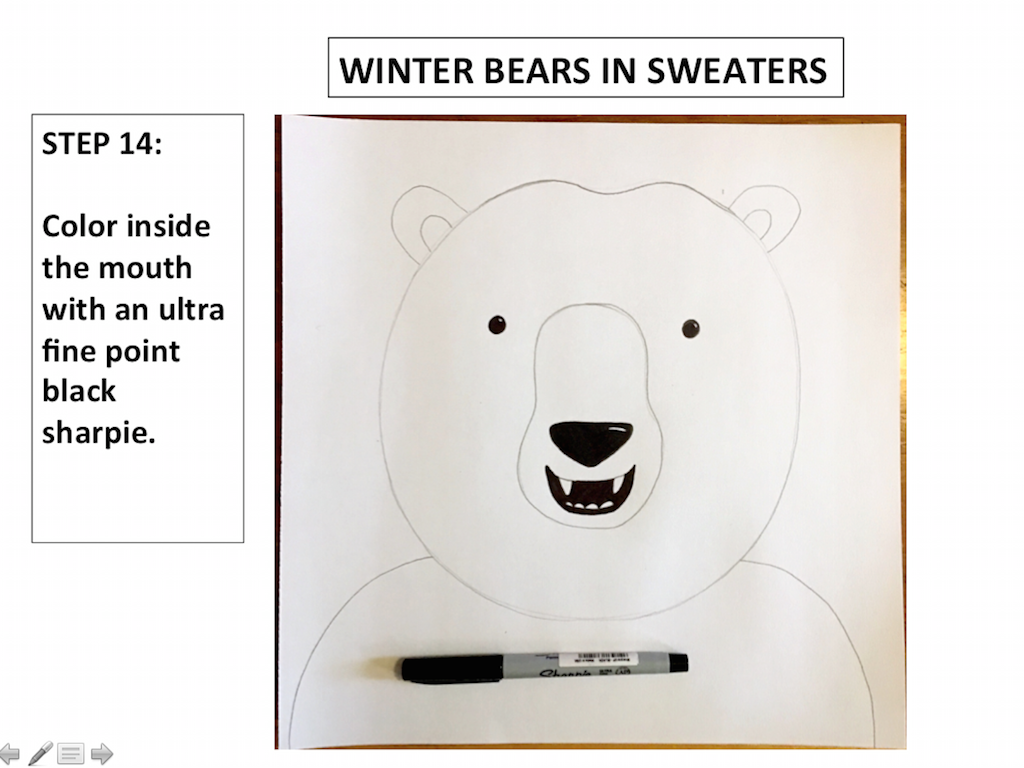 WINTER BEARS IN SWEATERS! -2ND GRADE- – Art with Mrs Filmore