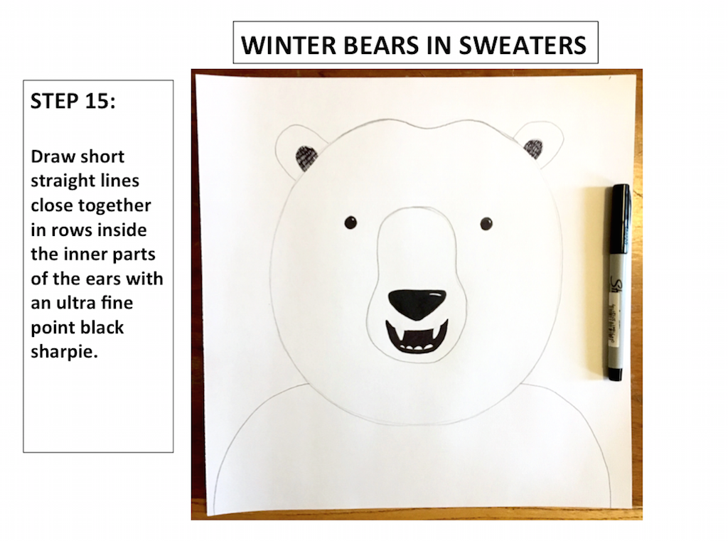 WINTER BEARS IN SWEATERS! -2ND GRADE- – Art with Mrs Filmore