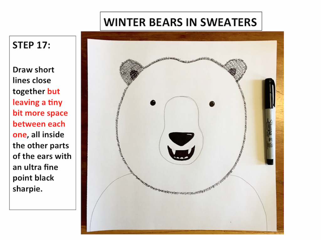 WINTER BEARS IN SWEATERS! -2ND GRADE- – Art with Mrs Filmore